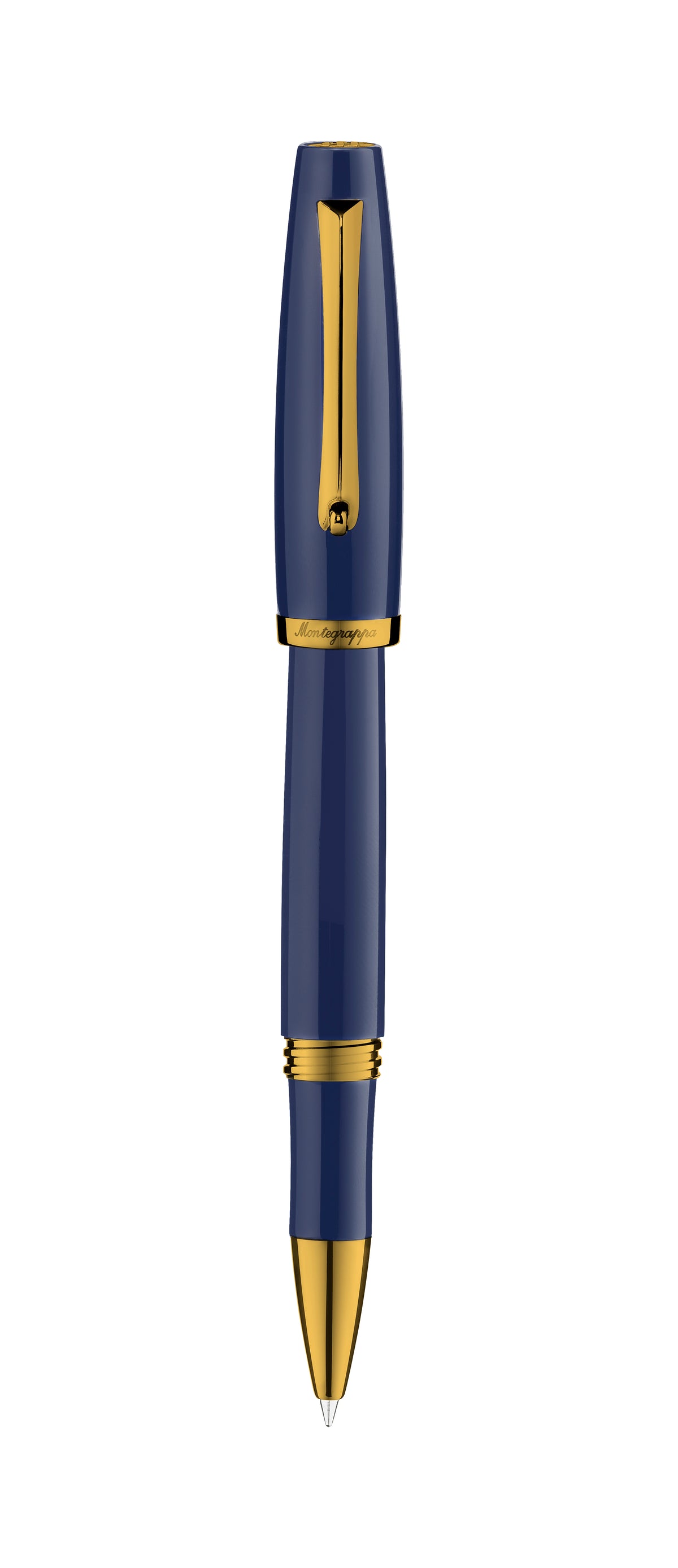 Montegrappa Manager Rollerball Pen Dark Blue Gold