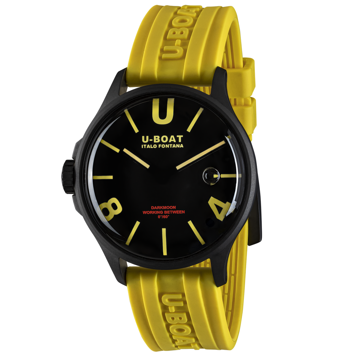 U-Boat Darkmoon 44mm Yellow Watch