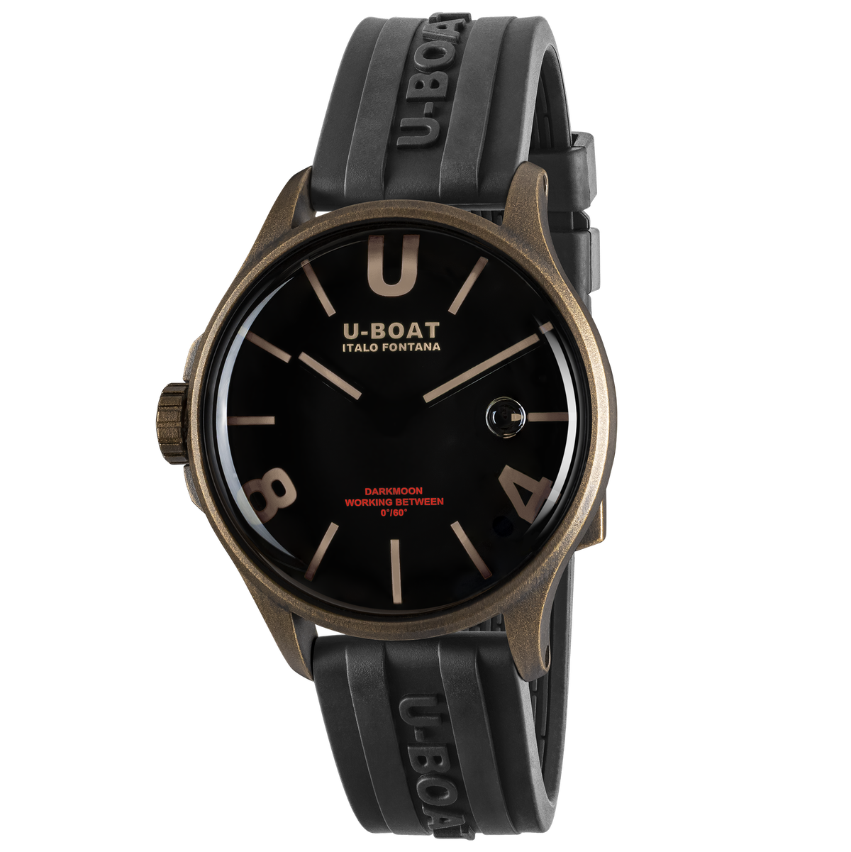 U-Boat Darkmoon 40mm Brown Vintage Watch