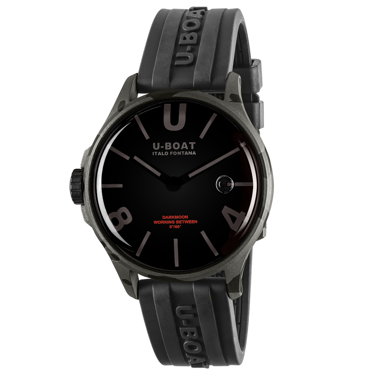 U-Boat Darkmoon 40mm Grey Curved Camouflage Watch