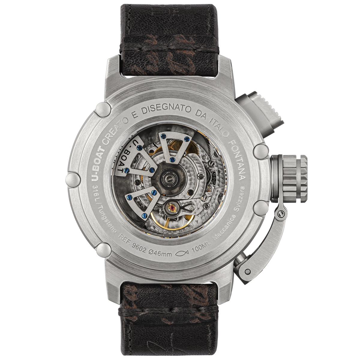 U-Boat Chimera 46mm SS Blue Watch