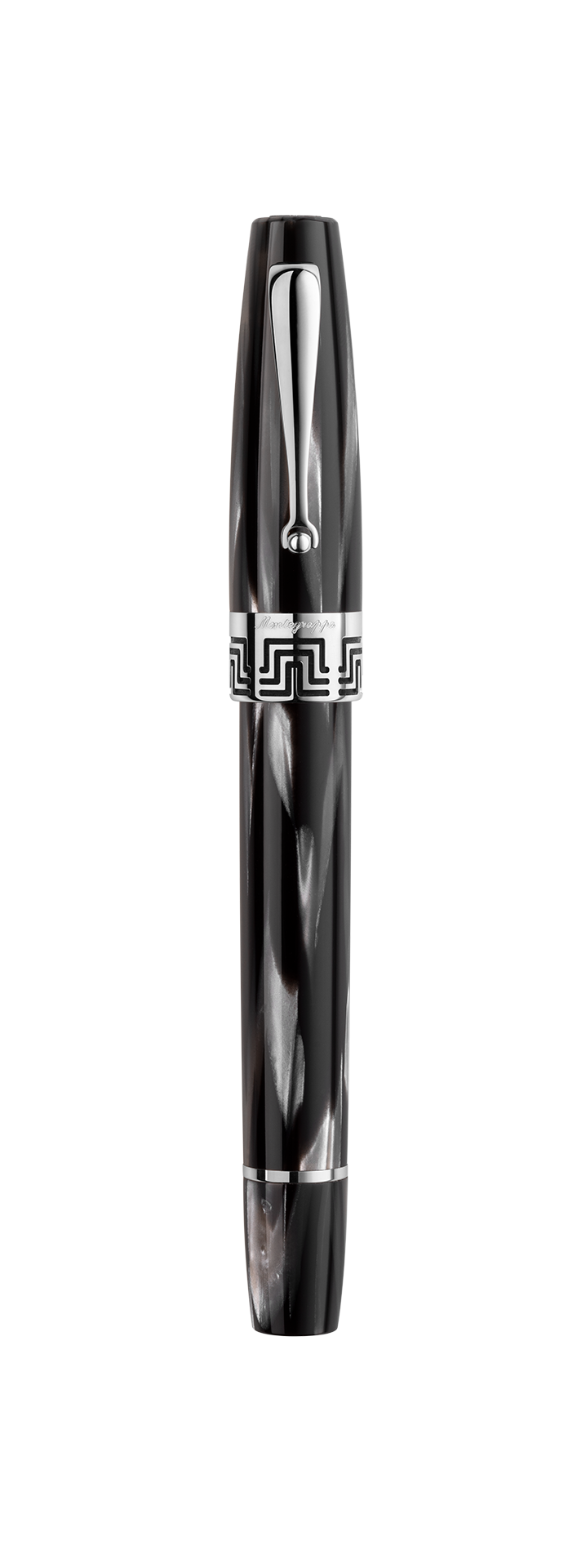 Montegrappa Extra 1930 Fountain Pen - Black & White Medium