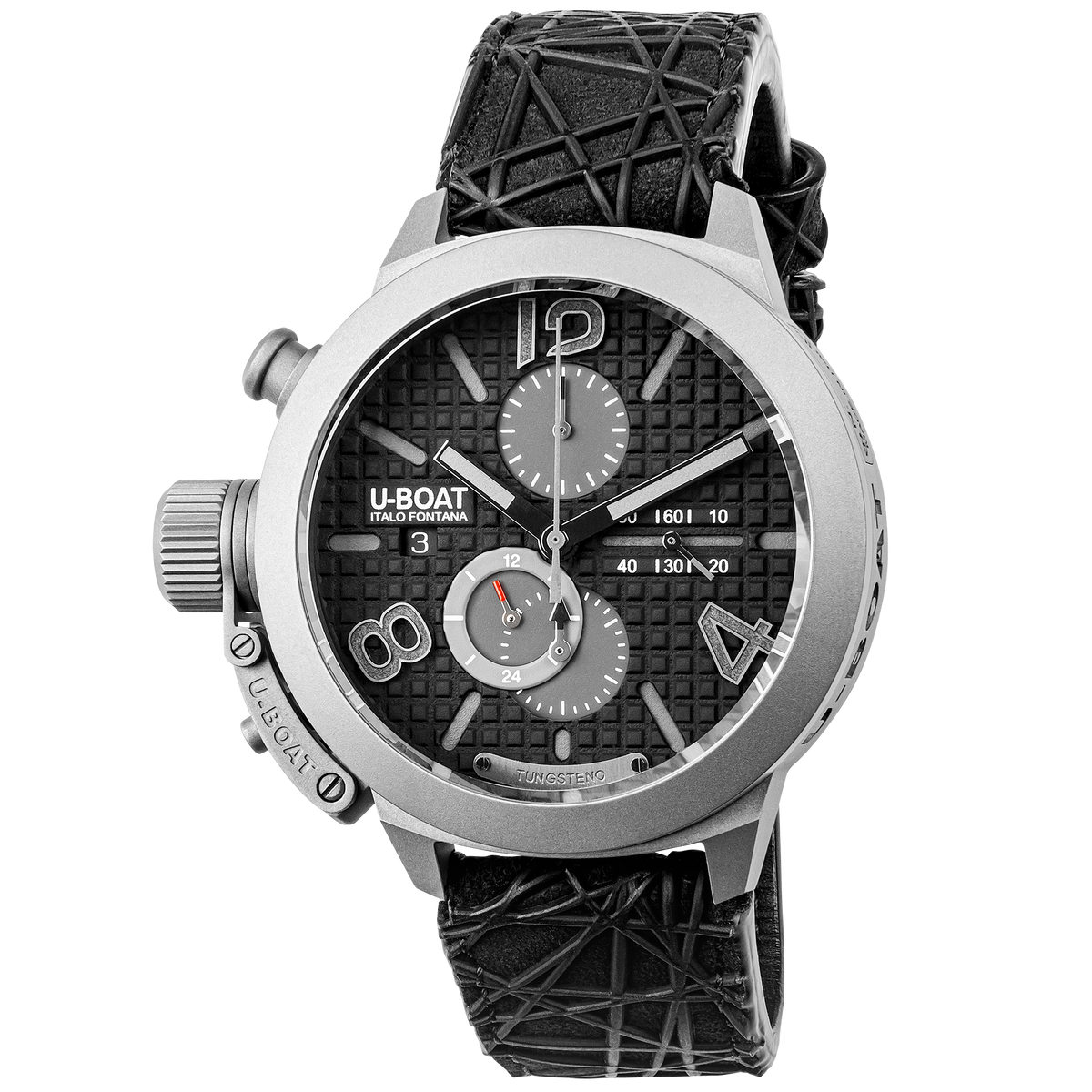 U-Boat Classico 45 Titanium Black Dial Watch