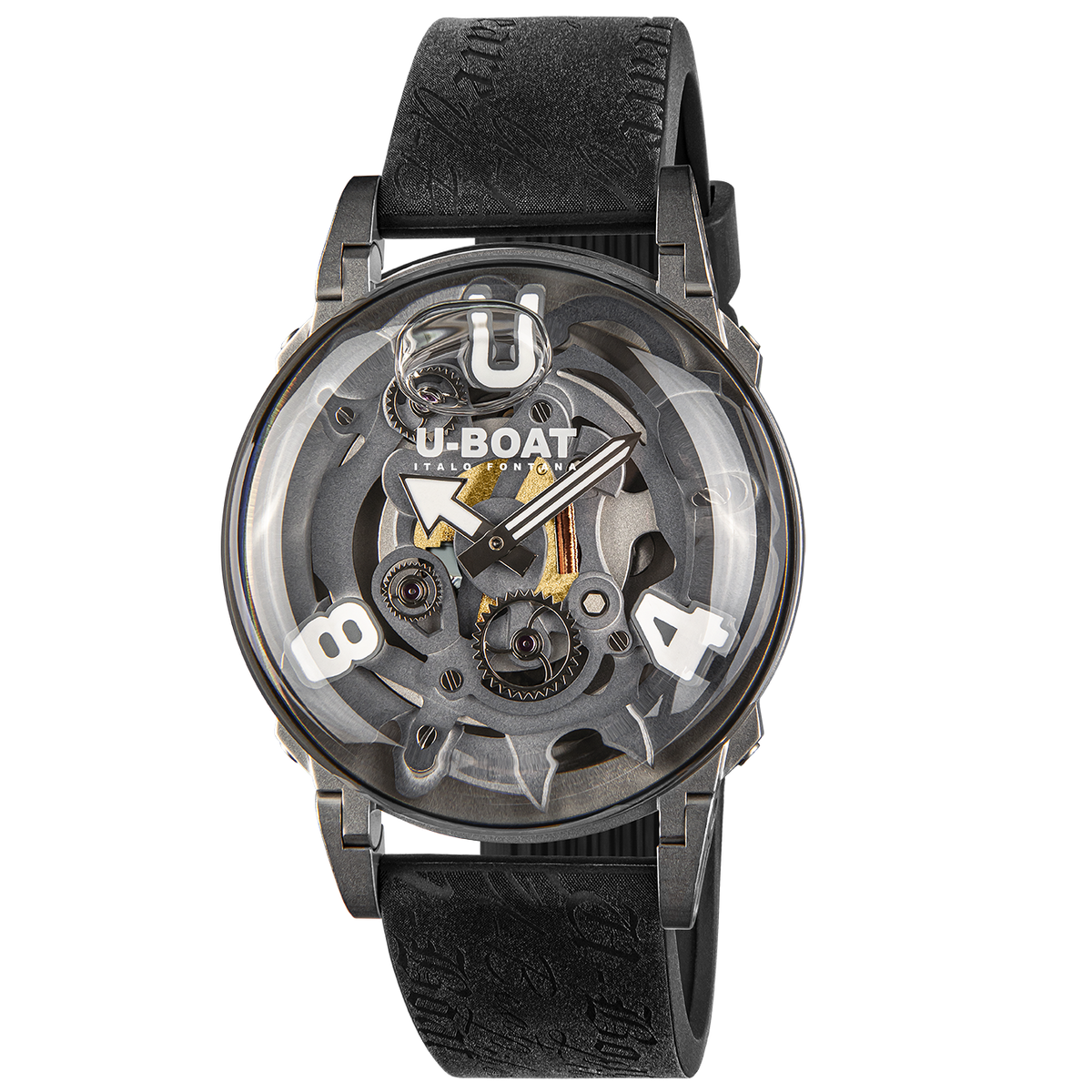 U-Boat U65 Oil SS White Watch