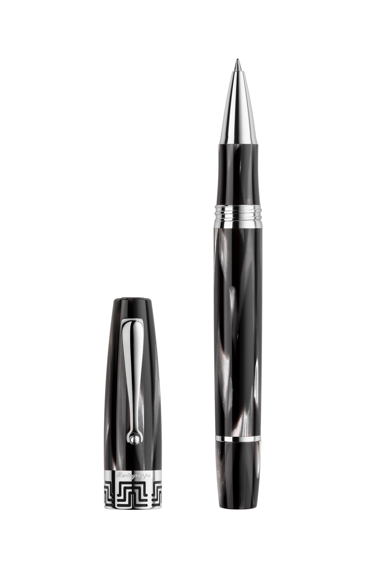 Montegrappa Extra 1930 Fountain Pen - Black & White Medium